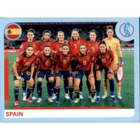 Frauen EM 2022 Sticker 21 - Spain - Team