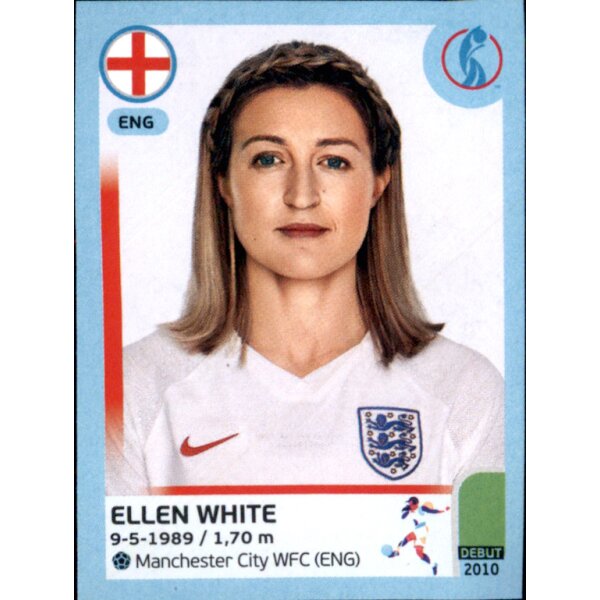 Frauen EM 2022 Sticker 51 - Ellen White - England