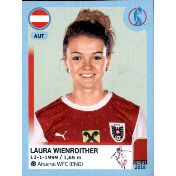 Frauen EM 2022 Sticker 57 - Laura Wienroither - Österreich