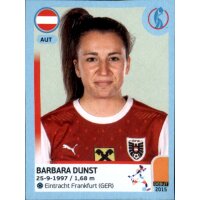 Frauen EM 2022 Sticker 64 - Barbara Dunst - Österreich