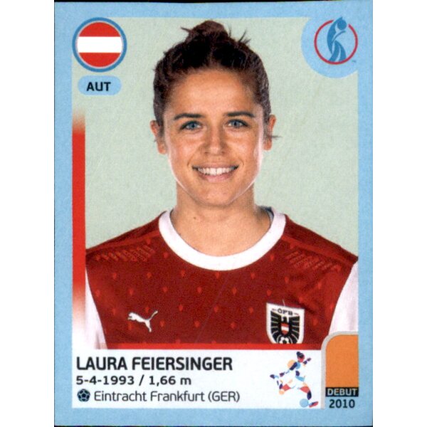 Frauen EM 2022 Sticker 67 - Laura Feiersinger - Österreich