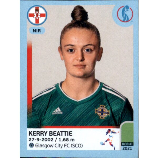 Frauen EM 2022 Sticker 111 - Kerry Beattie - Nordirland