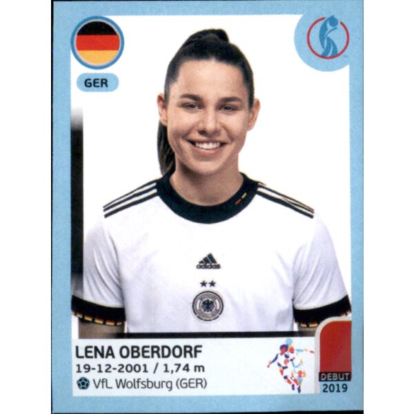 Frauen EM 2022 Sticker 122 - Lena Oberdorf - Deutschland