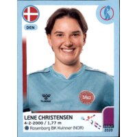 Frauen EM 2022 Sticker 137 - Lene Christensen -...