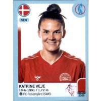 Frauen EM 2022 Sticker 141 - Katrine Veje - Dänemark