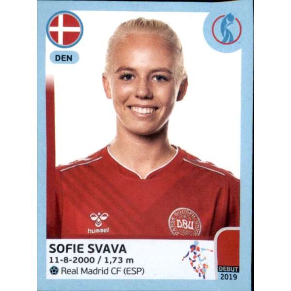 Frauen EM 2022 Sticker 142 - Sofie Svava - Dänemark