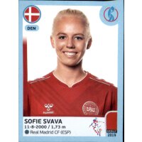 Frauen EM 2022 Sticker 142 - Sofie Svava - Dänemark