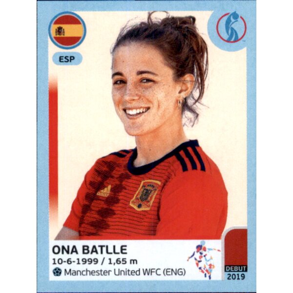 Frauen EM 2022 Sticker 160 - Ona Batlle - Spanien