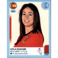 Frauen EM 2022 Sticker 165 - Leila Ouahabi - Spanien