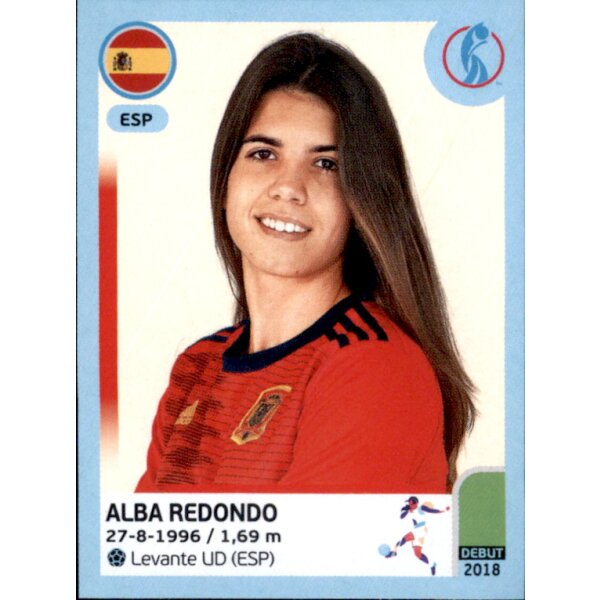 Frauen EM 2022 Sticker 173 - Alba Redondo - Spanien