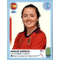 Frauen EM 2022 Sticker 174 - Amaiur Sarriegi - Spanien