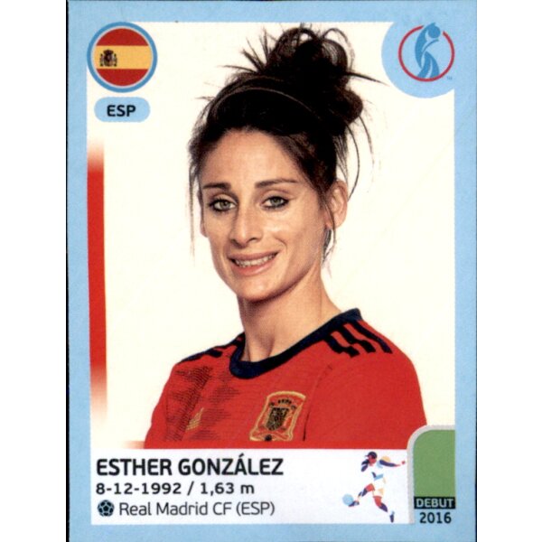 Frauen EM 2022 Sticker 175 - Esther Gonzalez - Spanien