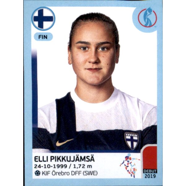 Frauen EM 2022 Sticker 181 - Elli Pikkujämsä - Finnland