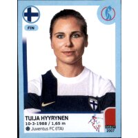 Frauen EM 2022 Sticker 182 - Tuija Hyyrynen - Finnland