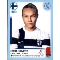 Frauen EM 2022 Sticker 183 - Emma Koivisto - Finnland