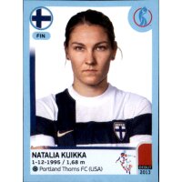 Frauen EM 2022 Sticker 184 - Natalia Kuikka - Finnland