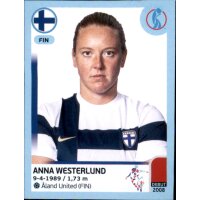 Frauen EM 2022 Sticker 185 - Anna Westerlund - Finnland