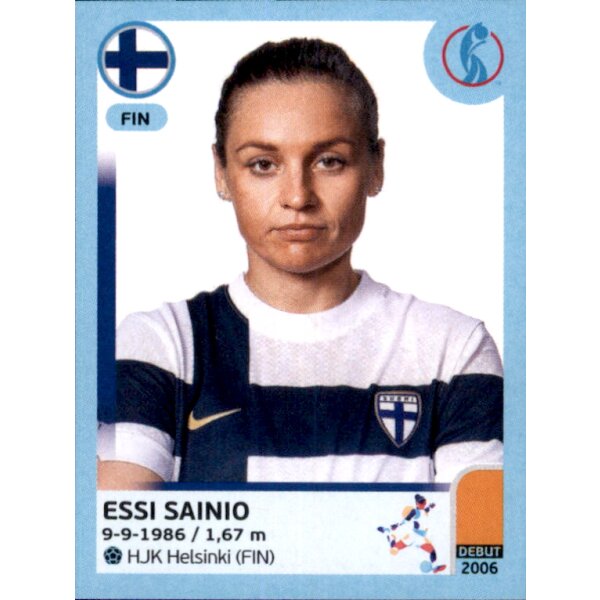 Frauen EM 2022 Sticker 190 - Essi Sainio - Finnland