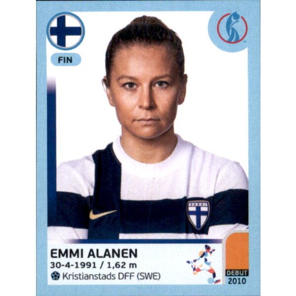 Frauen EM 2022 Sticker 192 - Emmi Alanen - Finnland