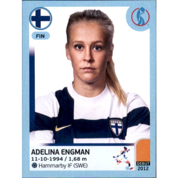 Frauen EM 2022 Sticker 193 - Adelina Engman - Finnland