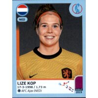 Frauen EM 2022 Sticker 201 - Lize Kop - Niederlande