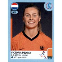 Frauen EM 2022 Sticker 212 - Victoria Pelova - Niederlande