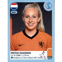 Frauen EM 2022 Sticker 213 - Inessa Kaagman - Niederlande