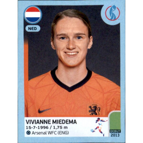 Frauen EM 2022 Sticker 215 - Vivianne Miedema - Niederlande