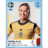 Frauen EM 2022 Sticker 227 - Hanna Glas - Schweden