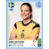 Frauen EM 2022 Sticker 239 - Anna Anvegard - Schweden