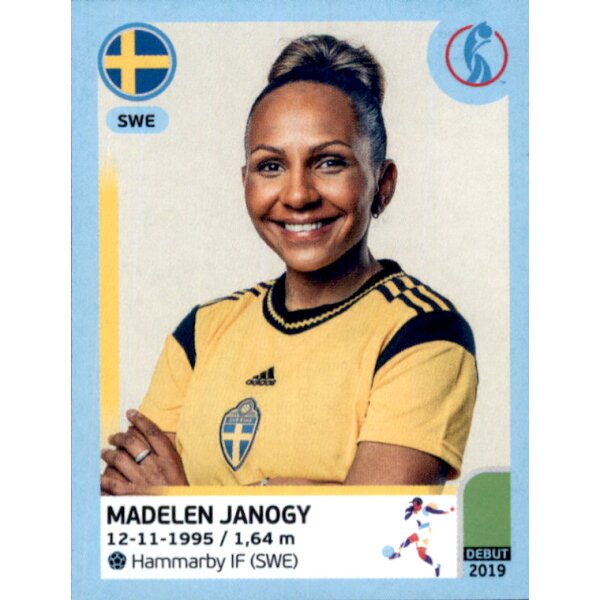 Frauen EM 2022 Sticker 240 - Madelen Janogy - Schweden