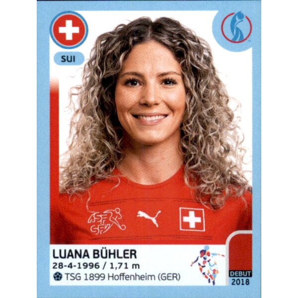 Frauen EM 2022 Sticker 265 - Luana Bühler - Schweiz