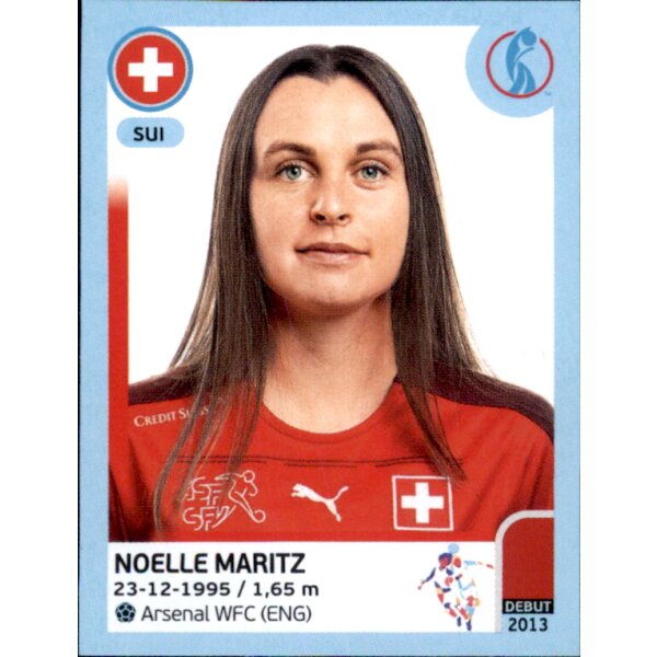 Frauen EM 2022 Sticker 266 - Noelle Maritz - Schweiz