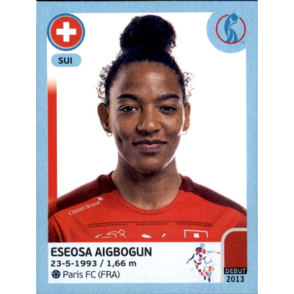 Frauen EM 2022 Sticker 271 - Eseosa Aigbogun - Schweiz