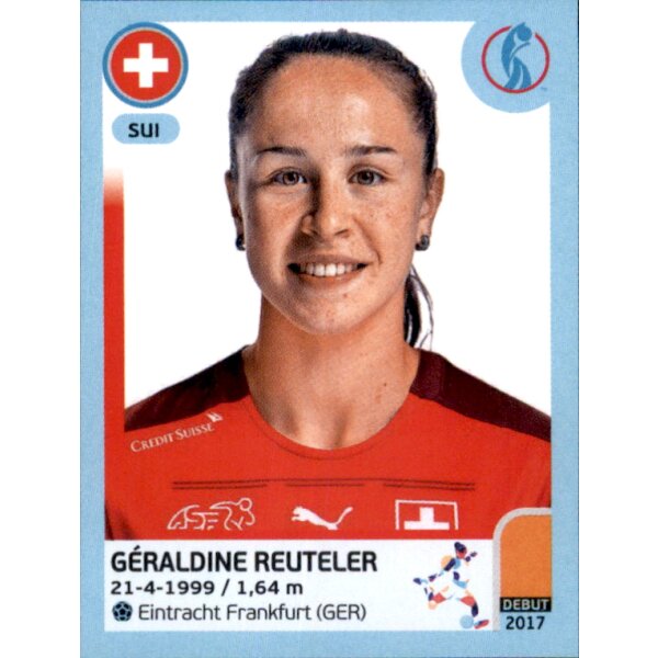 Frauen EM 2022 Sticker 278 - Geraldine Reuteler - Schweiz