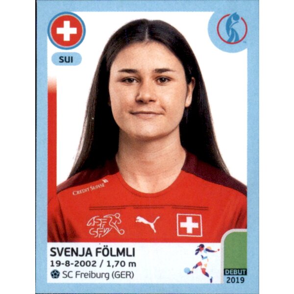 Frauen EM 2022 Sticker 280 - Svenja Fölmli - Schweiz