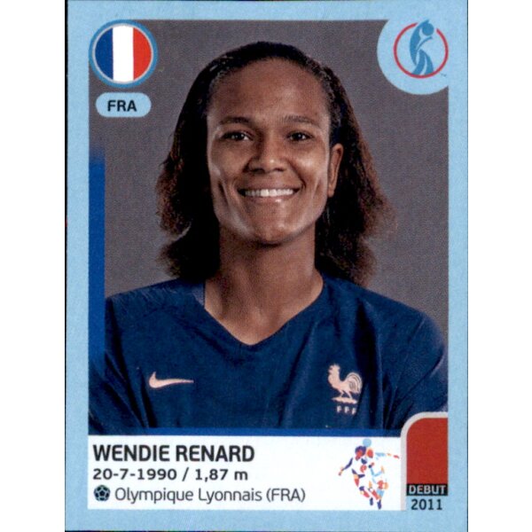 Frauen EM 2022 Sticker 290 - Wendie Renard - Frankreich