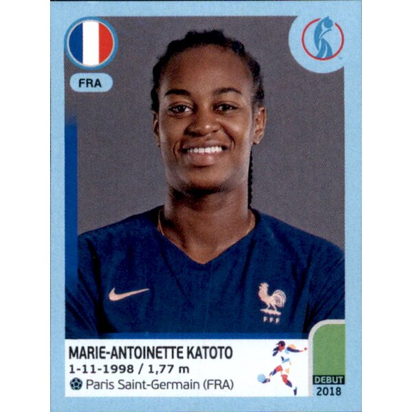 Frauen EM 2022 Sticker 298 - Marie-Antoinette Katoto - Frankreich