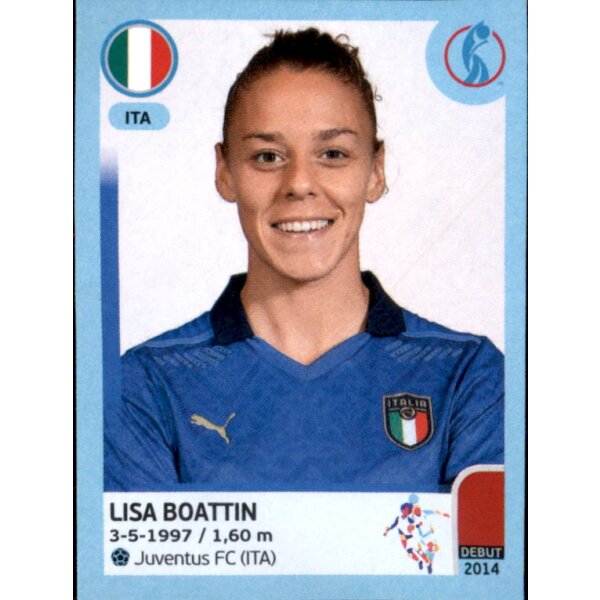 Frauen EM 2022 Sticker 308 - Lisa Boattin - Italien