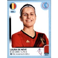 Frauen EM 2022 Sticker 330 - Laura De Neve - Belgien