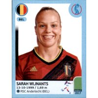 Frauen EM 2022 Sticker 342 - Sarah Wijnants - Belgien