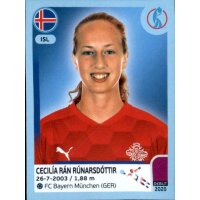 Frauen EM 2022 Sticker 348 - Cecilia Ran Runarsdottir -...