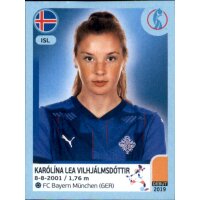 Frauen EM 2022 Sticker 357 - Karolina Lea Vilhjalmsdottir...