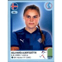 Frauen EM 2022 Sticker 362 - Agla Maria Albertsdottir -...