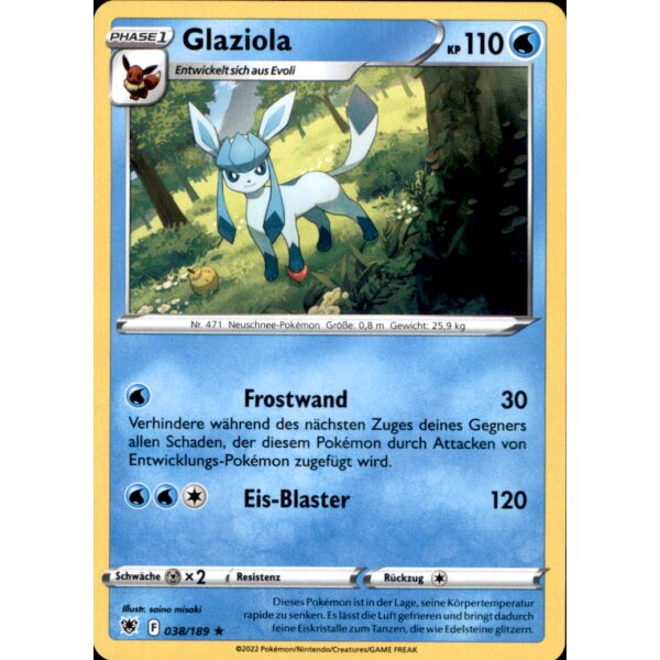 038/189 - Glaziola - Rare