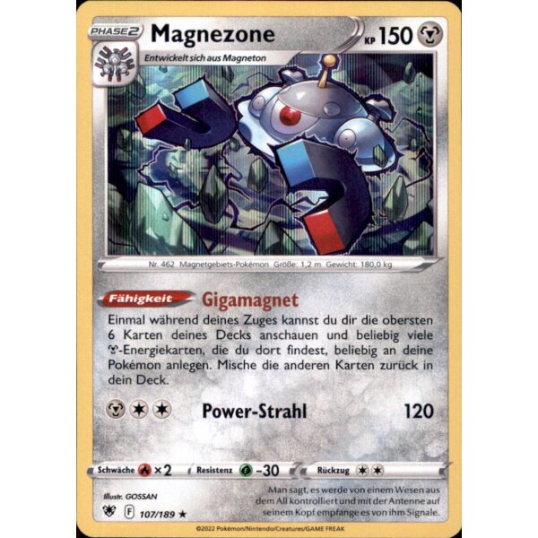 107/189 - Magnezone - Holofoil Rare