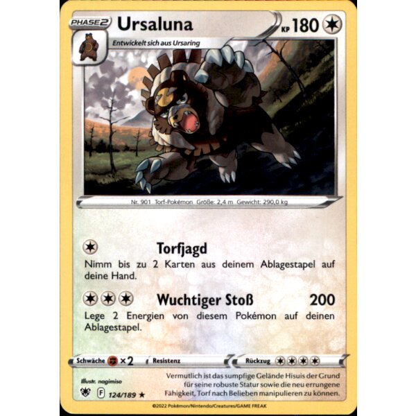 124/189 - Ursaluna - Rare