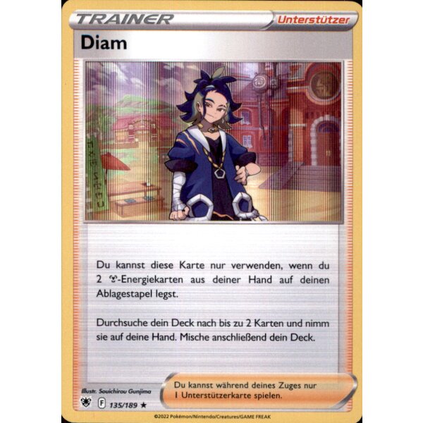 135/189 - Diam - Holofoil Rare