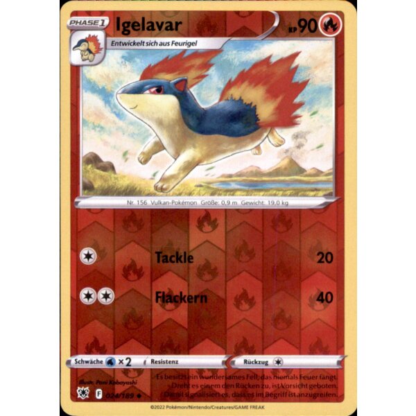 024/189 - Igelavar - Reverse Holo