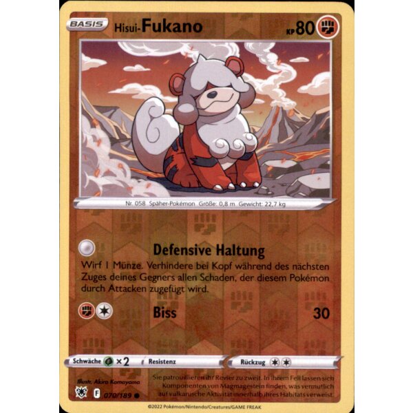 070/189 - Hisui-Fukano - Reverse Holo